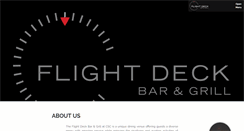 Desktop Screenshot of flightdeckbar.com